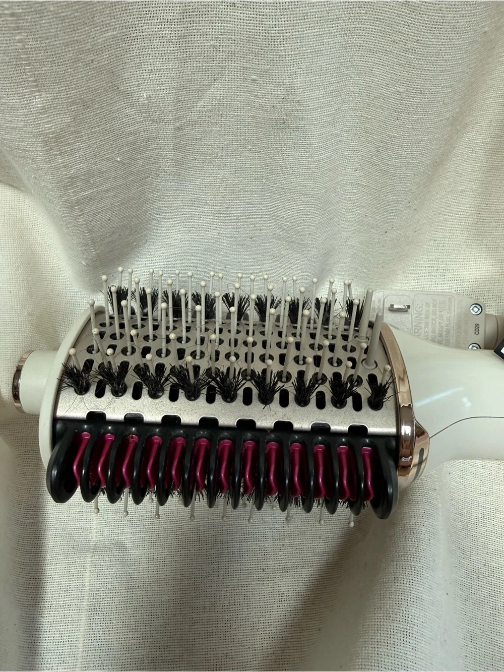 Shark SmoothStyle HT212 Heated Comb Blow Dryer Brush + Case